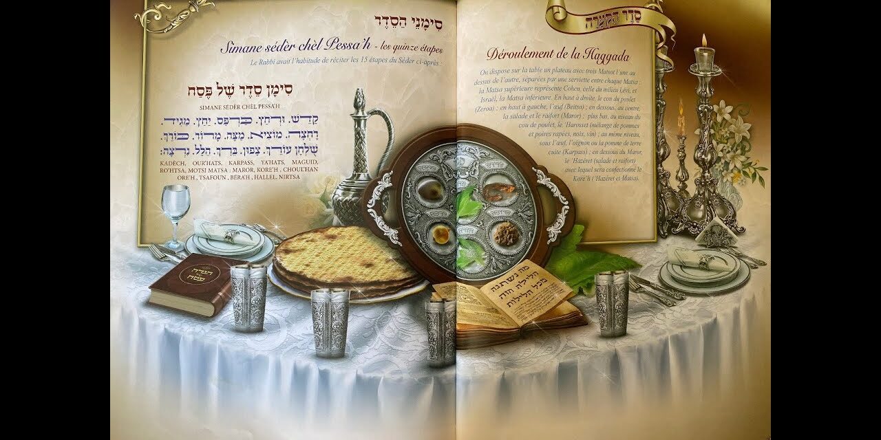 Pessah – La Hagada commentée par le Rabbi de Loubavitch #2: le plateau du Seder & les 15 étapes