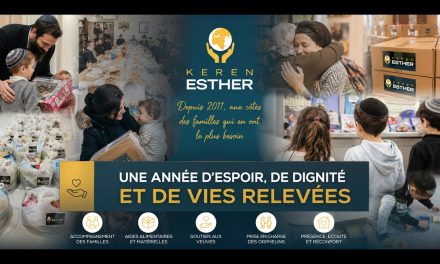 Keren Esther 2025/2026 : quand votre solidarité change des vies !