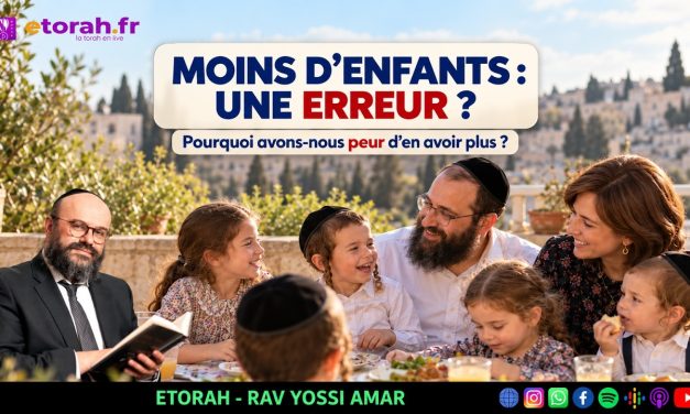 Berechit: Et si avoir moins d’enfants était une erreur ? Pourquoi avons-nous peur d’en avoir plus ?